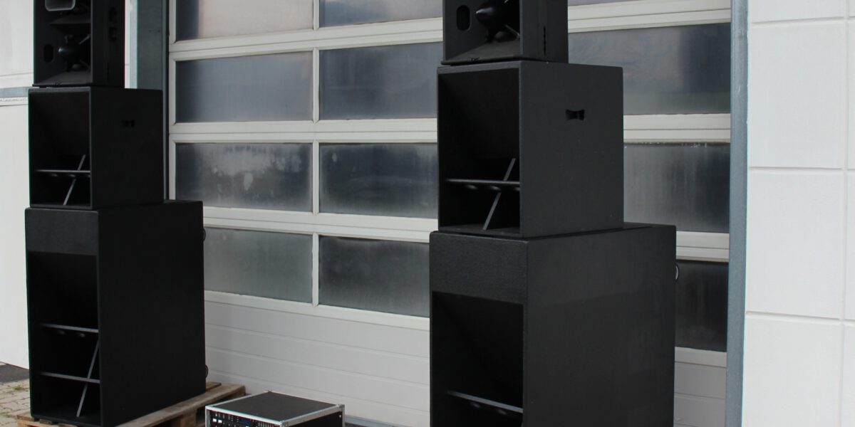 System 1 M als Stack mit Verstärker